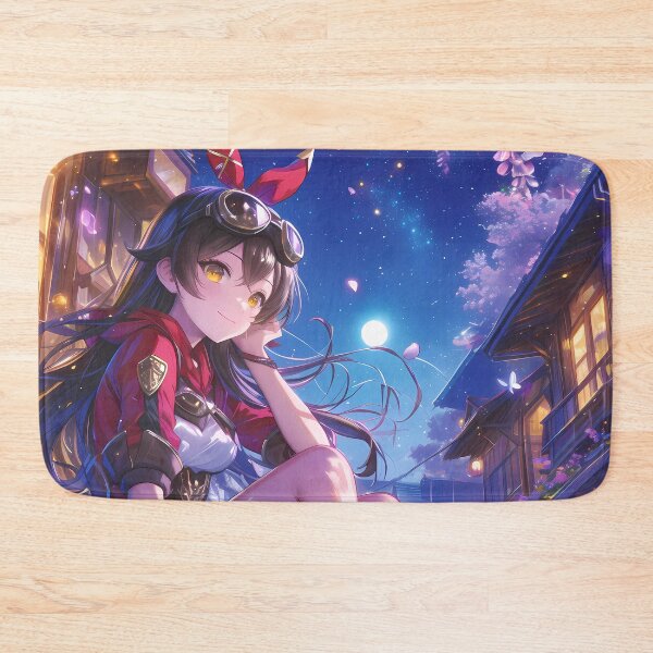 Item preview, Game Amber Genshin Impact Anime Blaze Ranger Wisteria Glow designed and sold by mildaclairmo.
