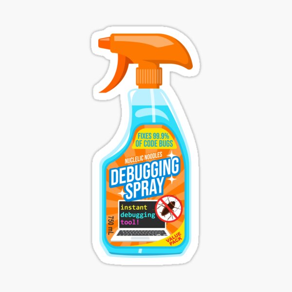 Item preview, Debugging Spray designed and sold by Nucleic Noodles.