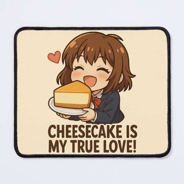 Item preview, Cheesecake Is My True Love! designed and sold by Kitsune Merchant.