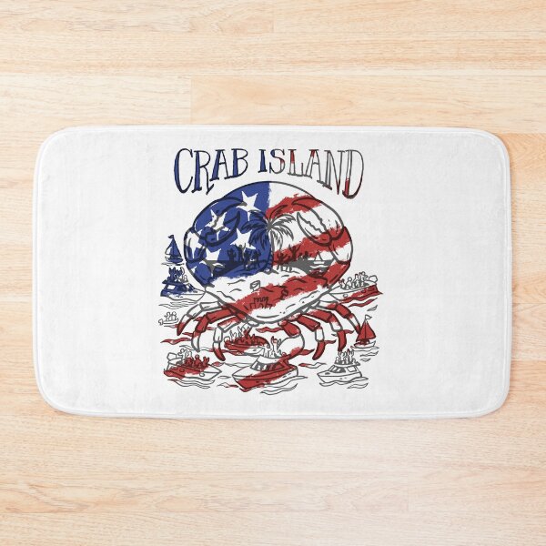 Item preview, USA flag Crab island Destin florida designed and sold by Michael Garber.