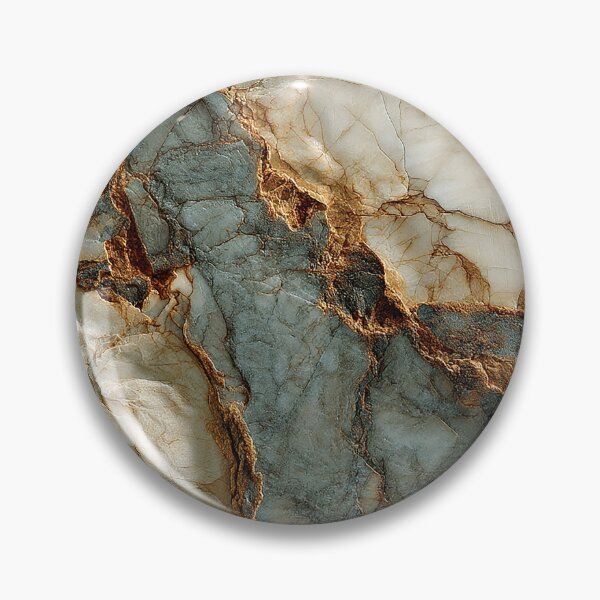 Item preview, Luxurious Marbled Abstract In Soft Blue And Cream designed and sold by DEC02.