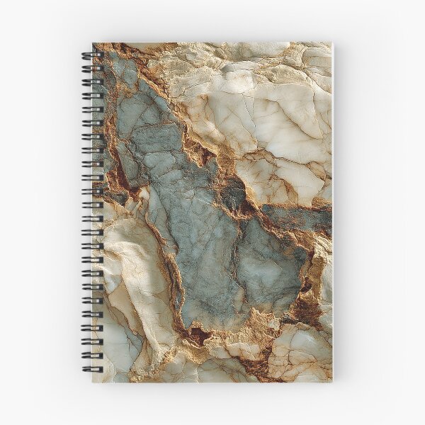 Item preview, Luxurious Marbled Abstract In Soft Blue And Cream designed and sold by DEC02.