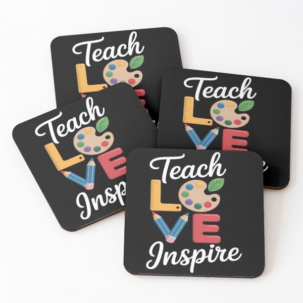 Item preview, Back To School Teach Love Inspire designed and sold by brynatshop.