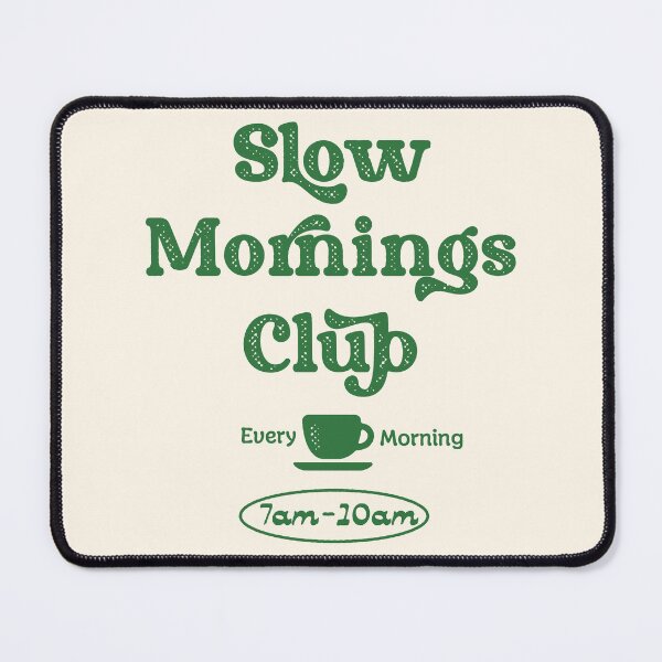 Item preview, Mornings Club designed and sold by ParadoxoMario.