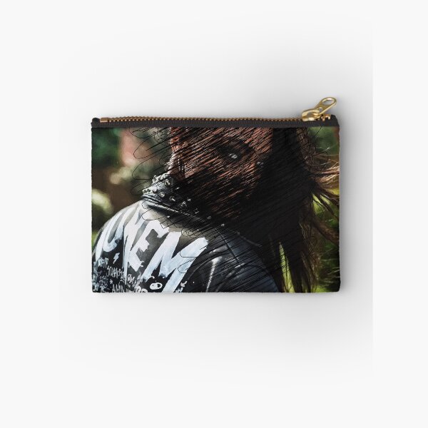 Item preview, Punk Rocker Girl wearing a spiky leather jacket. designed and sold by paulo silveira.