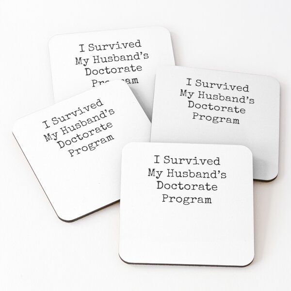 Item preview, I survived my husband's doctorate program funny husband grad designed and sold by snowry.