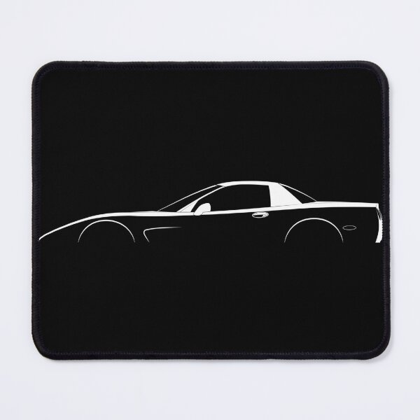 Item preview, Corvette C5 (White) designed and sold by Car Silhouettes.