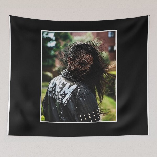 Item preview, Punk Rocker Girl wearing a spiky leather jacket. designed and sold by paulo silveira.