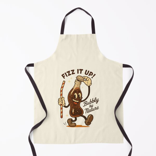 Item preview, Fizz It Up Soda – Retro Bubbly Cartoon Bottle designed and sold by HoopeStylee.