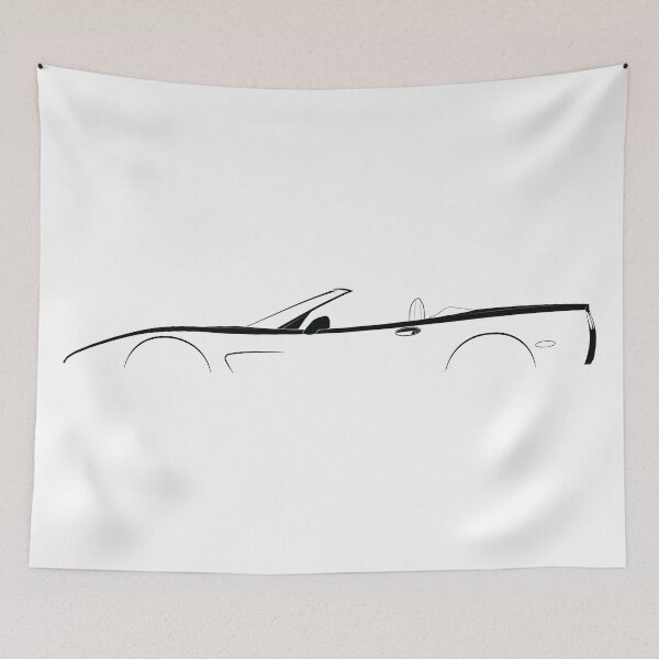 Item preview, Corvette C5 Convertible designed and sold by Car Silhouettes.