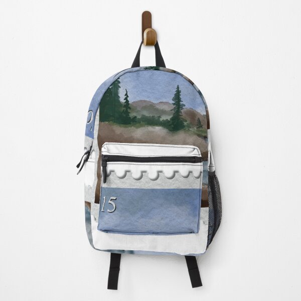 Item preview, Scenic Mountain & Sea Stamp Art – No. 15 designed and sold by Pragatee.
