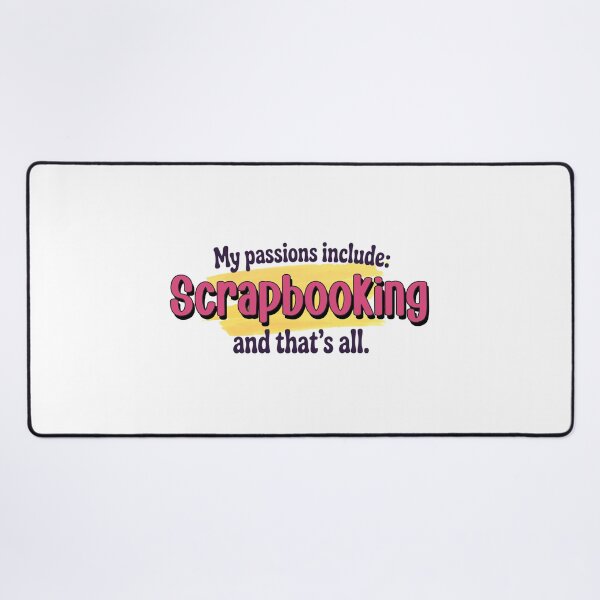 Item preview, Scrapbooking is my passion - Funny Scrapbooking Lover designed and sold by Watsonarts.