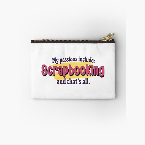 Item preview, Scrapbooking is my passion - Funny Scrapbooking Lover designed and sold by Watsonarts.