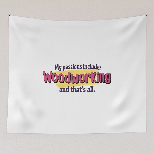 Item preview, Woodworking is my passion - Funny Woodworking Lover designed and sold by Watsonarts.