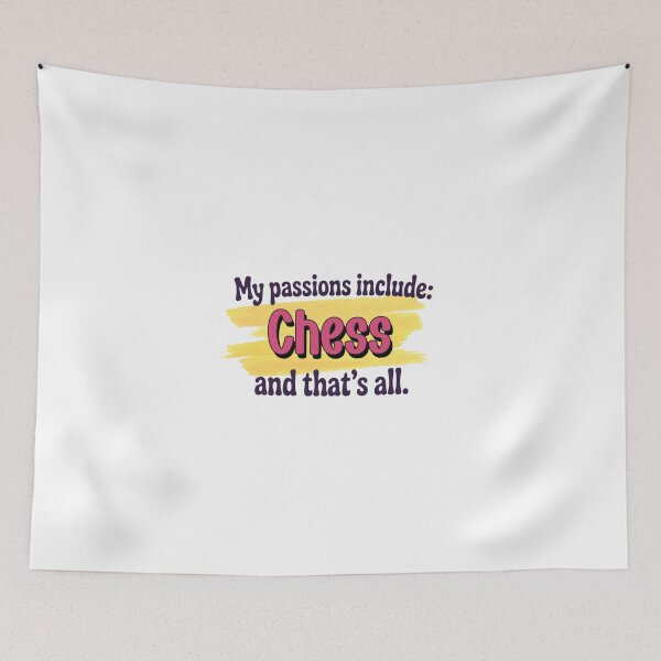 Item preview, Chess is my passion - Funny Chess Lover designed and sold by Watsonarts.