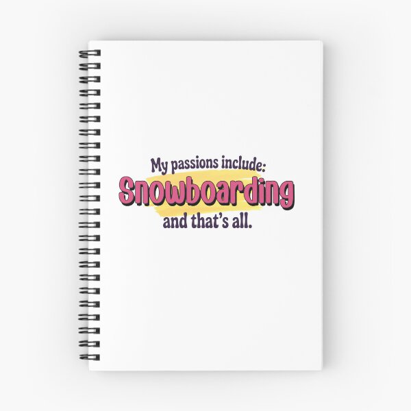 Item preview, Snowboarding is my passion - Funny Snowboarding Lover designed and sold by Watsonarts.