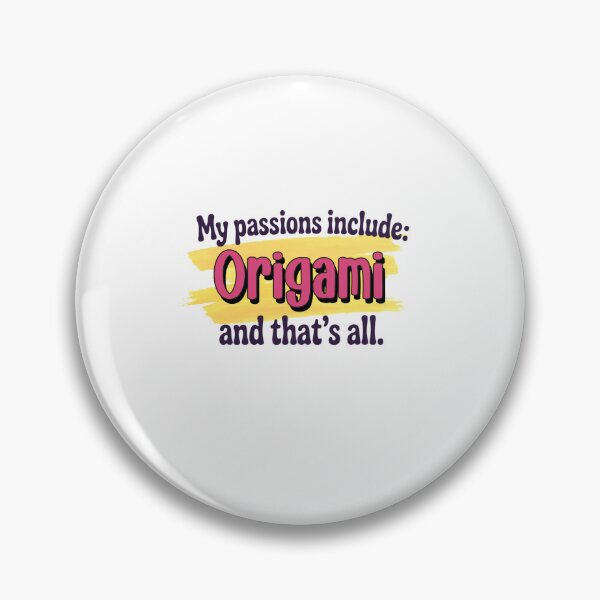 Item preview, Origami is my passion - Funny Origami Lover designed and sold by Watsonarts.