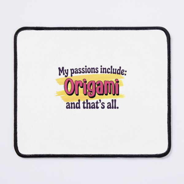 Item preview, Origami is my passion - Funny Origami Lover designed and sold by Watsonarts.