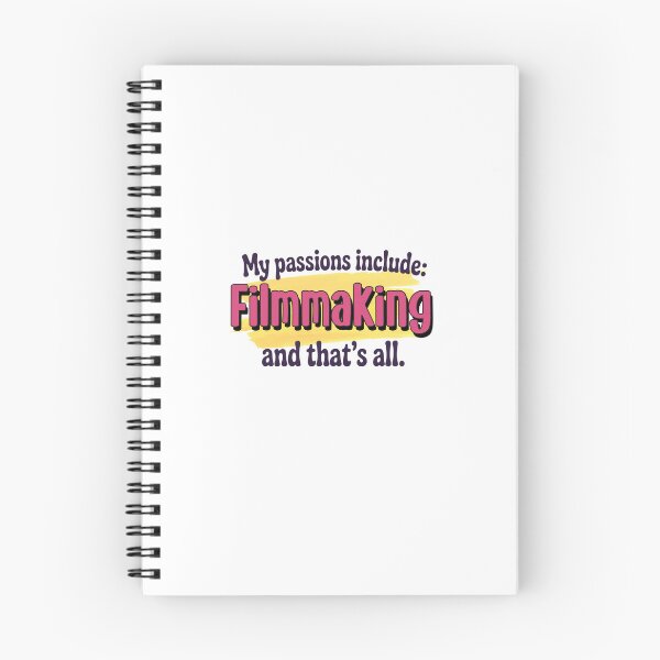 Item preview, Filmmaking is my passion - Funny Filmmaking Lover designed and sold by Watsonarts.
