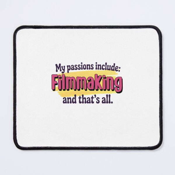Item preview, Filmmaking is my passion - Funny Filmmaking Lover designed and sold by Watsonarts.