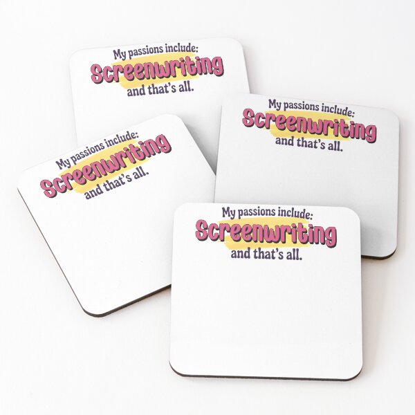 Item preview, Screenwriting is my passion - Funny Screenwriting Lover designed and sold by Watsonarts.