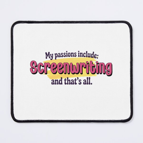 Item preview, Screenwriting is my passion - Funny Screenwriting Lover designed and sold by Watsonarts.