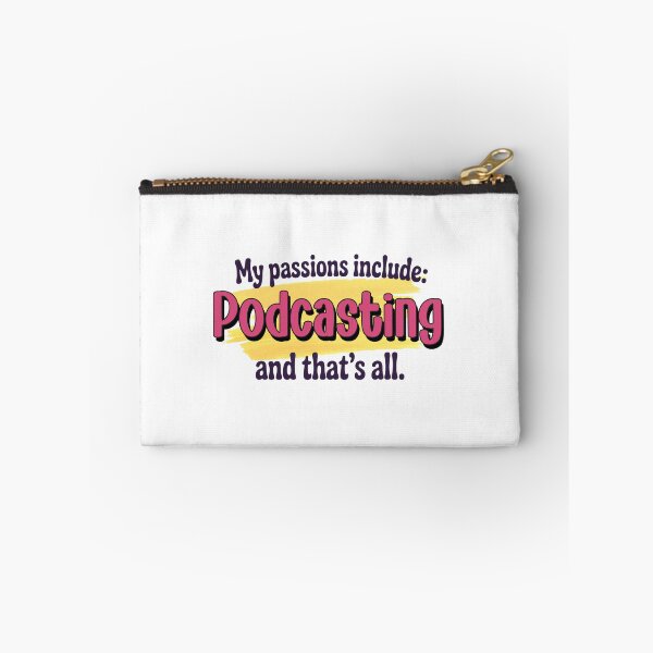 Item preview, Podcasting is my passion - Funny Podcasting Lover designed and sold by Watsonarts.