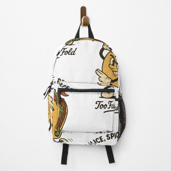 Item preview, Too Fast to Fold Taco – Retro Ninja Spice Cartoon designed and sold by HoopeStylee.