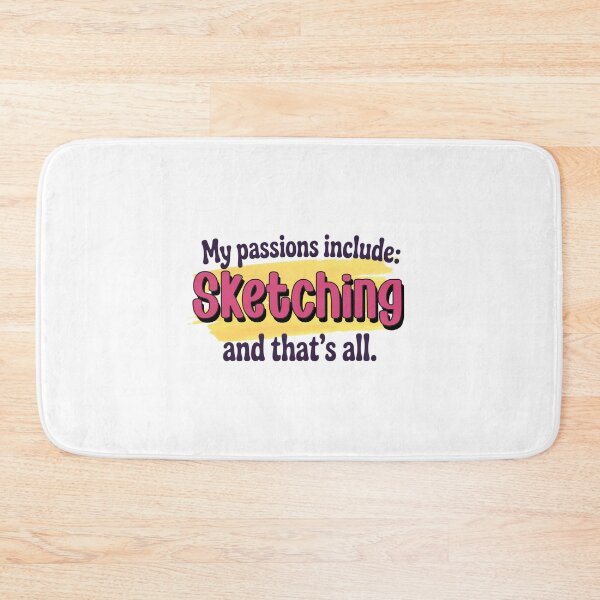 Item preview, Sketching is my passion - Funny Sketching Lover designed and sold by Watsonarts.
