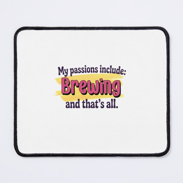 Item preview, Brewing is my passion - Funny Brewing Lover designed and sold by Watsonarts.