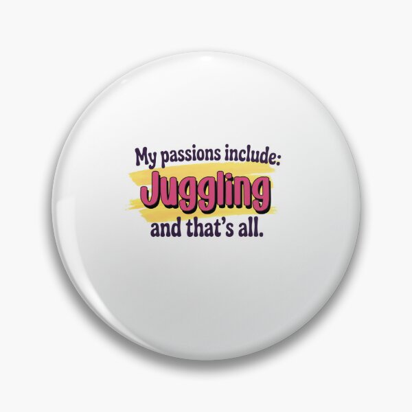 Item preview, Juggling is my passion - Funny Juggling Lover designed and sold by Watsonarts.