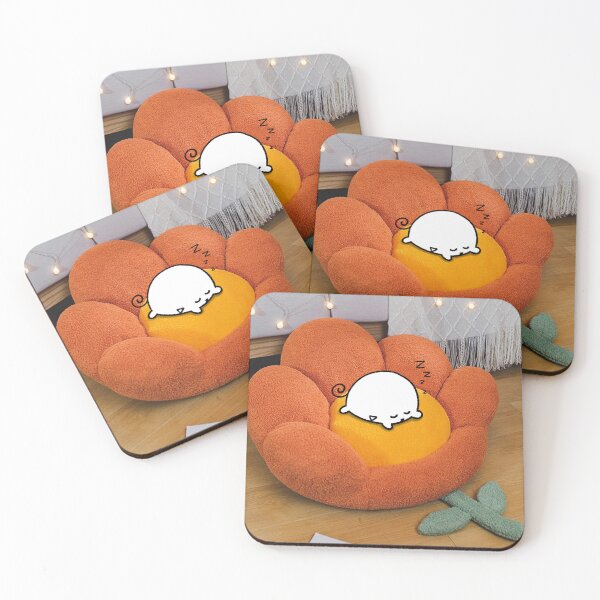 Item preview, Sleepy Peep on a cozy flower. designed and sold by Pipapeep.
