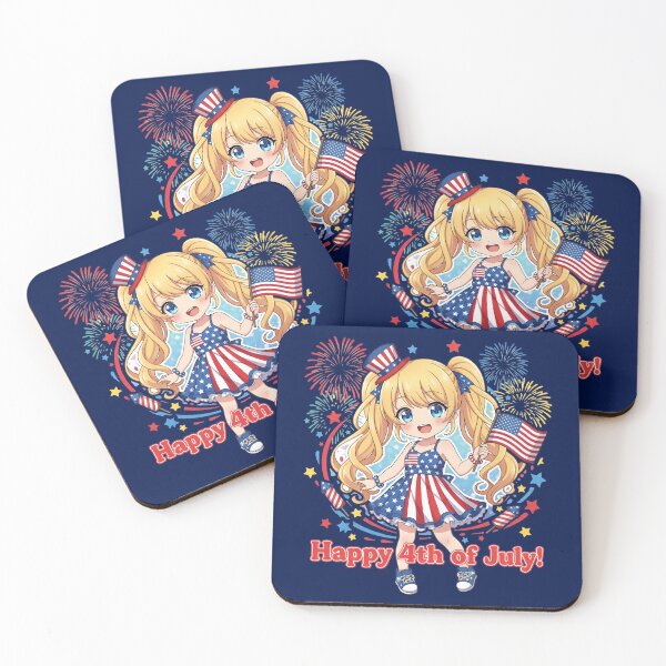 Item preview, Happy 4th of July  designed and sold by Kitsune Merchant.