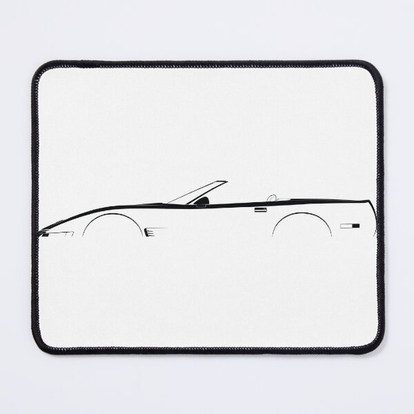 Item preview, Corvette C4 1991 Convertible designed and sold by Car Silhouettes.