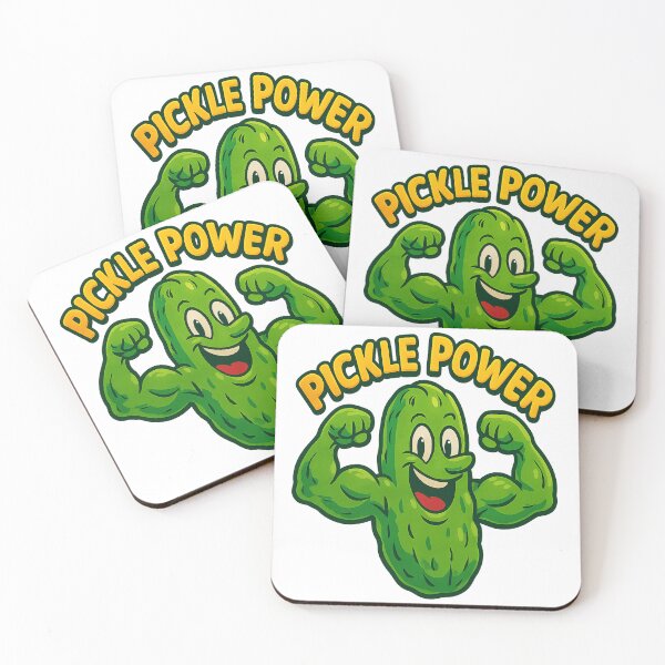 Item preview, Pickle Power Cartoon designed and sold by TONSNAP.