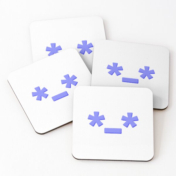 Item preview, *_*  Starry Eyes Asterisks Face Emote in Blue designed and sold by Memes N Lore .