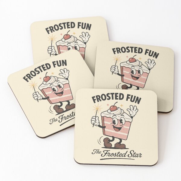 Item preview, Party Slice Penny – The Frosted Star designed and sold by HoopeStylee.