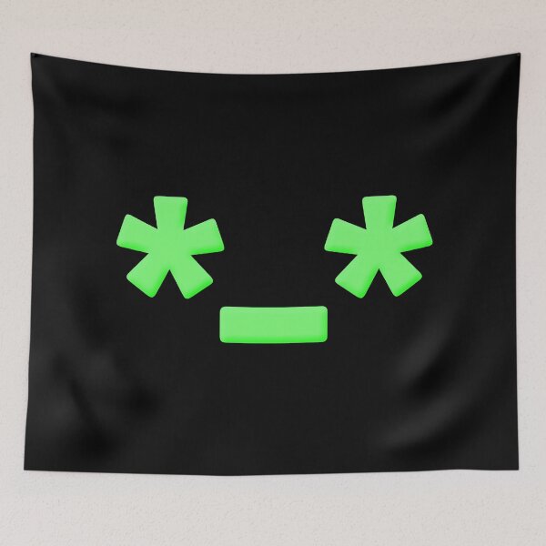 Item preview, *_*  Starry Eyes Asterisks Face Emote in Green designed and sold by Memes N Lore .