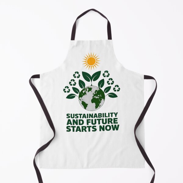 Item preview, Future Starts Now – Eco Globe and Sustainability Message designed and sold by Taans-Creation.