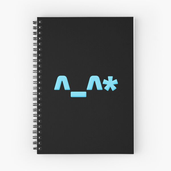Item preview, ^_^*  Cute Oops Asterisks Face Emote in Blue designed and sold by Memes N Lore .