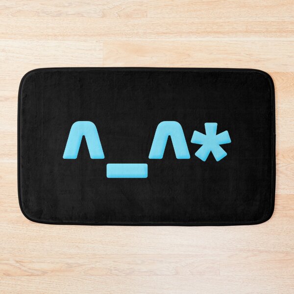 Item preview, ^_^*  Cute Oops Asterisks Face Emote in Blue designed and sold by Memes N Lore .