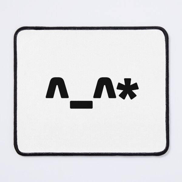Item preview, ^_^* Cute Oops Asterisks Face Emote designed and sold by Memes N Lore .