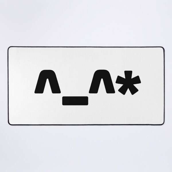 Item preview, ^_^*  Cute Oops Asterisks Face Emote designed and sold by Memes N Lore .