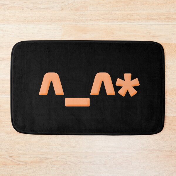 Item preview, ^_^*  Cute Oops Asterisks Face Emote in Orange designed and sold by Memes N Lore .
