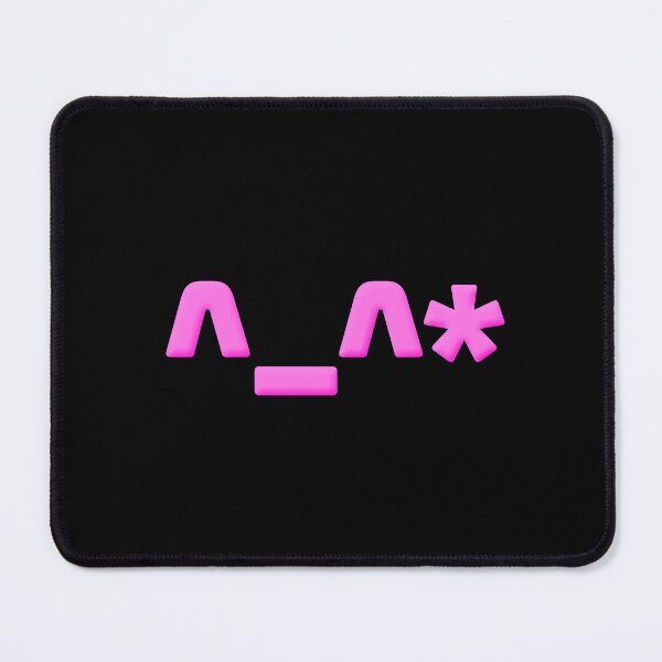 Item preview, ^_^*  Cute Oops Asterisks Face Emote in Pink designed and sold by Memes N Lore .