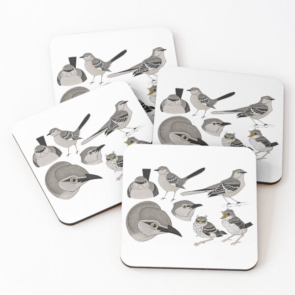 Item preview, Northern Mockingbird (Transparent)  designed and sold by BlueBowMimid.