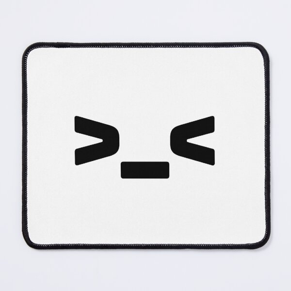 Item preview, >_<  Cute Frustration Asterisks Face Emote designed and sold by Memes N Lore .
