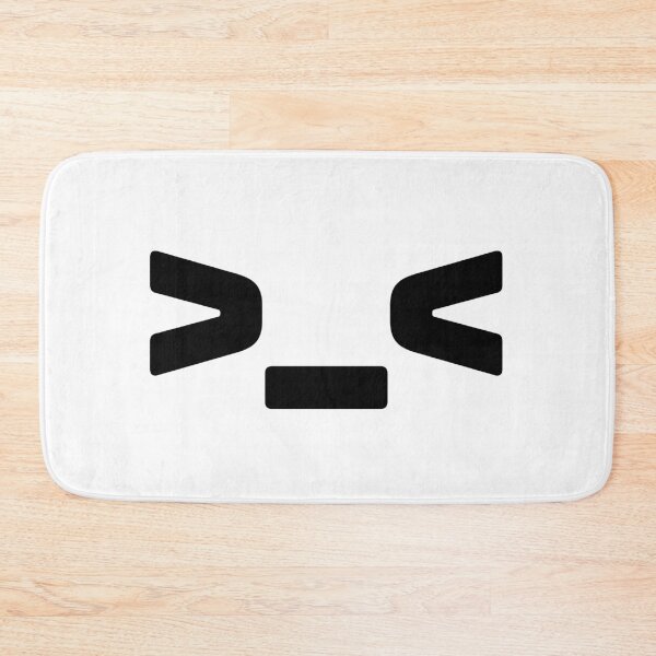 Item preview, >_<  Cute Frustration Asterisks Face Emote designed and sold by Memes N Lore .