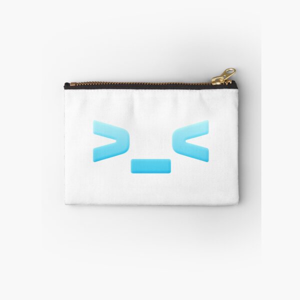 Item preview, >_<  Cute Frustration Asterisks Face Emote in Blue  designed and sold by Memes N Lore .