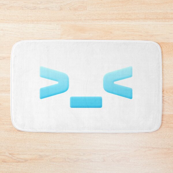 Item preview, >_<  Cute Frustration Asterisks Face Emote in Blue  designed and sold by Memes N Lore .